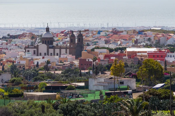 Cityscape Of Aguimes, Gran Canaria, Espanha — Fotografia de Stock