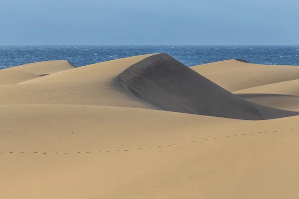 Maspalomas Dunes-Gran Canaria, Kanarya Adaları, İspanya — Stok fotoğraf