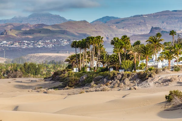 Maspalomas Dunes-Gran Canaria, Канарские острова, Испания — стоковое фото