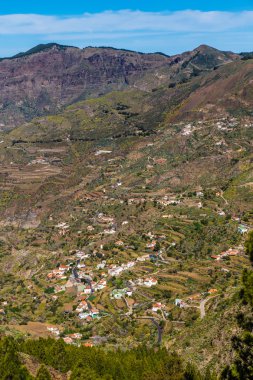 Görünümden Roque Nublo - Gran Canaria, İspanya