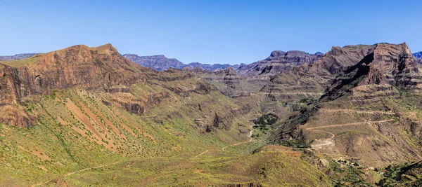 Barranco de Guayadeque - Gran Canaria, Espanha — Fotografia de Stock