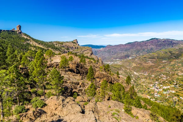 Roque Nublo - Gran Canaria, Ilhas Canárias, Espanha — Fotografia de Stock