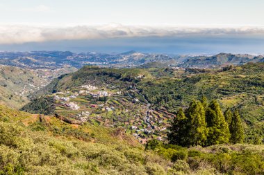 Tejeda Köyü - Gran Canaria, Kanarya Adaları, İspanya