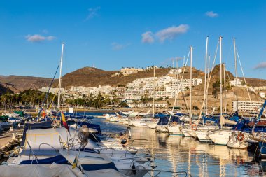 Bağlantı noktası-Amadores Beach, Porto Riko, Gran Canaria, İspanya