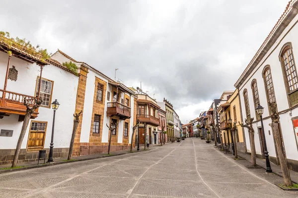 Prédios em Calle Real - Teror, Gran Canaria, Espanha — Fotografia de Stock