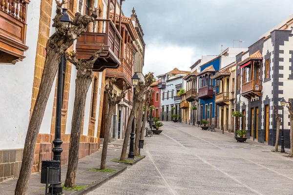 Byggnader i Calle Real - Teror, Gran Canaria, Spanien — Stockfoto