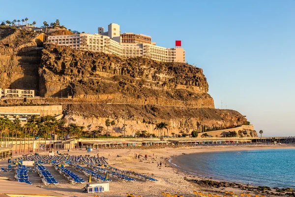 Amadores Beach - Puerto Rico, Gran Canaria, Espanha — Fotografia de Stock