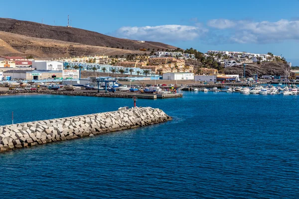 Port - Morro Jable, Fuerteventura, Canarische eilanden, Spanje — Stockfoto