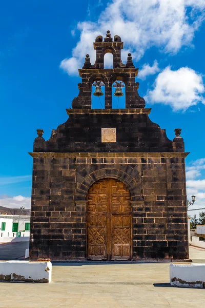 Kyrkan i Casillas Del Angel, Fuerteventura, Spanien — Stockfoto