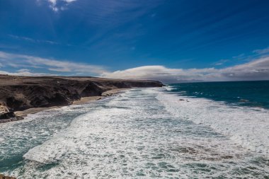La Pared Beach-Fuerteventura, Kanarya Adaları, İspanya
