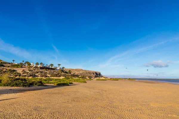 Sotavento Beach-Fuerteventura, Kanarieöarna, Spanien — Stockfoto