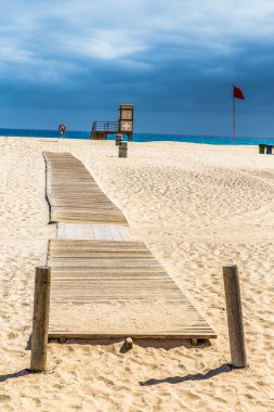 Cankurtaran Kulesi Corralejo Beach - İspanya