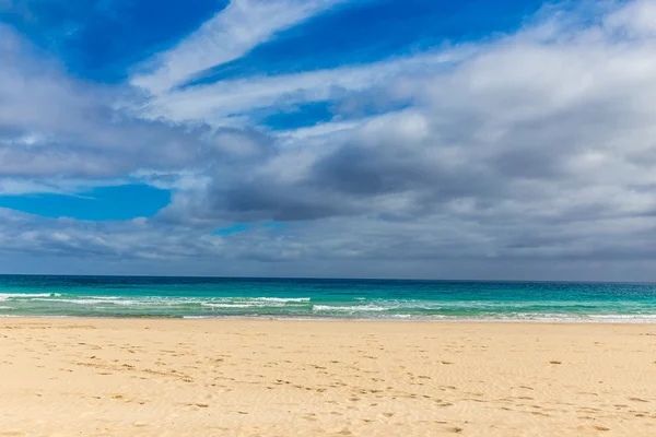 Strand In Corralejo, Fuerteventura, Canarische eilanden, Spanje — Stockfoto