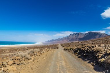 Cofete Beach-Fuerteventura, Kanarya Adaları, İspanya