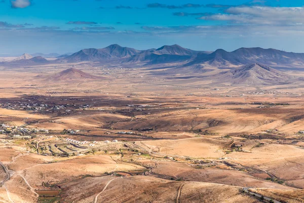 Вид из Мирадора Morro Velosa-Fuerteventura, Испания — стоковое фото