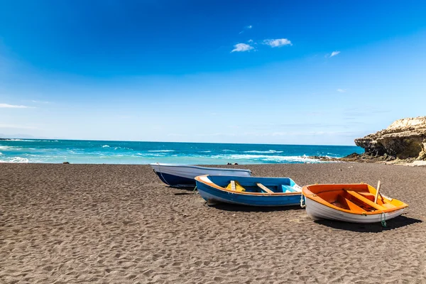 Beach Ajuy, Fuerteventura, Kanári-szigetek, Spanyolország — Stock Fotó