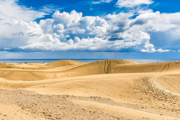 Maspalomas Dunes-Gran Canaria, Канарские острова, Испания — стоковое фото