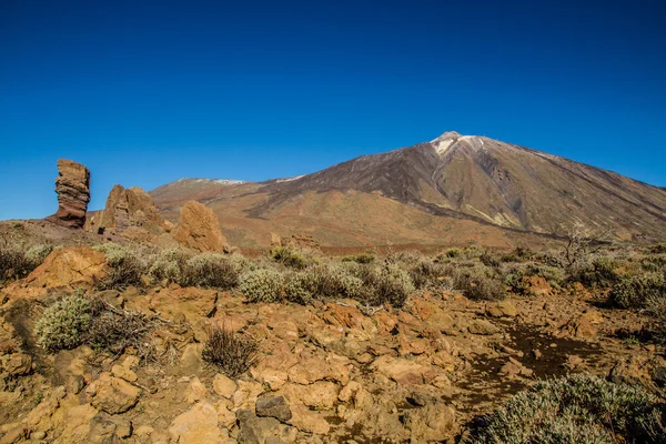 El Teide Volcano and Lava Formation-Tenerife,Spain — Stock Photo, Image