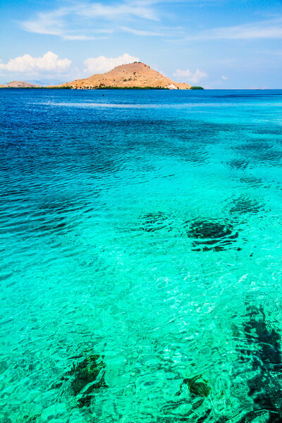 Turquoise Colors of Indian Ocean-Flores, Indonesia