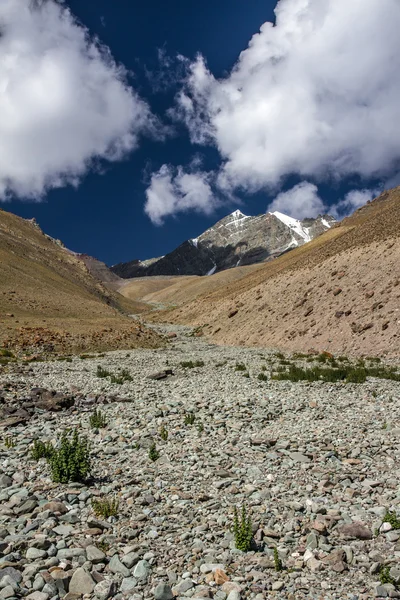 Χιόνι ΚΓΠ της γήπεδο Κάνγκρι αιχμής-Himalaya, Ladakh, Ινδία — Φωτογραφία Αρχείου