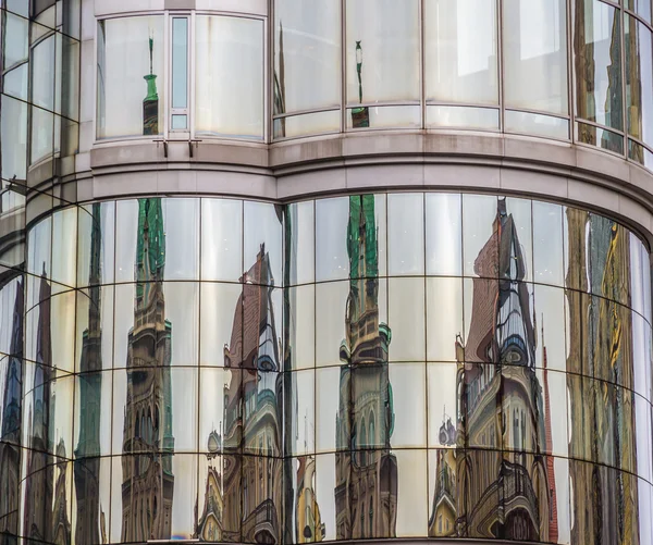 Catedral Reflexión-Stephansplatz, Viena, Austria —  Fotos de Stock