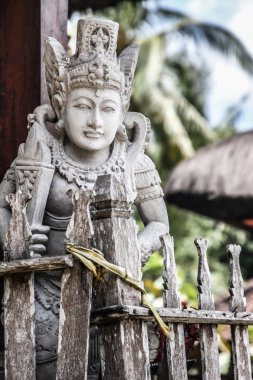 Bir oyma dini heykel - Bali, Endonezya