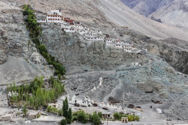 Diskit Manastırı - Nubra Vadisi, Ladakh, Hindistan