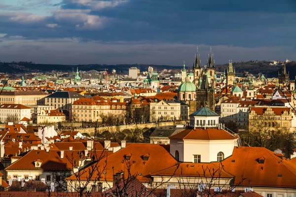 Görüntüle Praque kuleden - Prag, Çek Cumhuriyeti — Stok fotoğraf