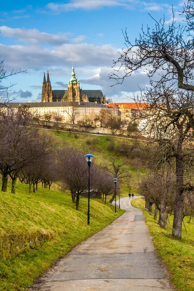 Catedral de São Vito e Castelo de Praga-República Checa . — Fotografia de Stock