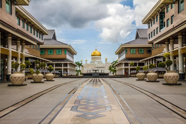 Omar Ali Saifudding mecset-Bandar Seri Begawan — Stock Fotó