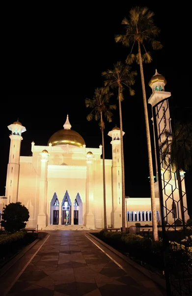 Omar Ali Saifudding Mesquita-Bandar Seri Begawan — Fotografia de Stock