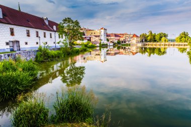 Görünüm Jindrichuv Hradec Castle-Çek Cumhuriyeti