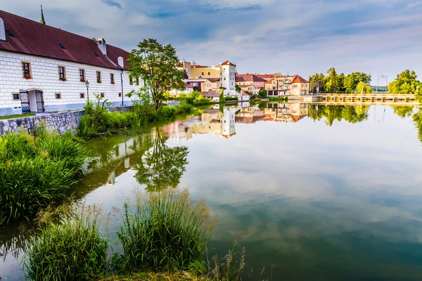 Jindrichuv フラデツ ・城-チェコ共和国の眺め — ストック写真