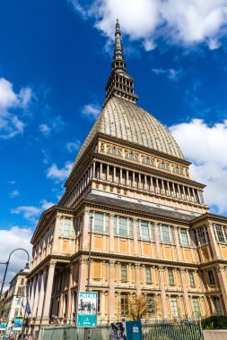 Mole Antonelliana sırasında yaz gün-Turin, İtalya