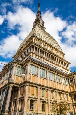 Mole Antonelliana sırasında yaz gün-Turin, İtalya