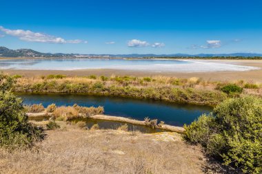 Giens Yarımadası ve tuz Pan-Hyères, Fransa