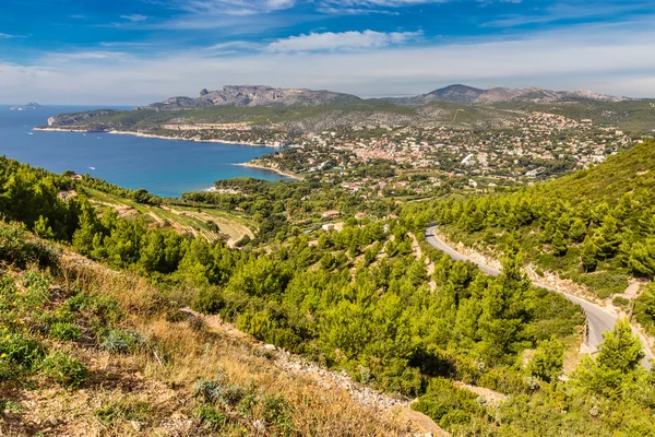 Cassis City And Surrounding Nature -Cassis,France — Stock Photo, Image