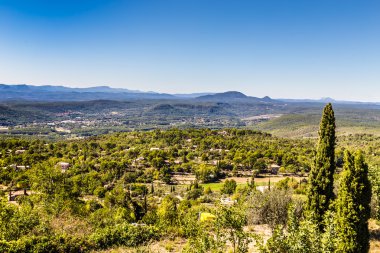 Tourtour, Fransa'nın şehirden şaşırtıcı görünümü