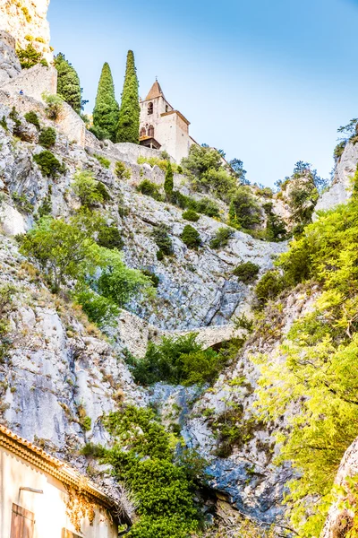 Нотр Дам де Бовуар каплиця Мустьє St Marie — стокове фото