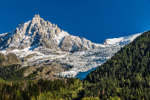 The North Face Of Aiguille du Midi-Chamonix,France — Stockfoto