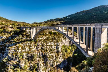 Concrete Arch Artuby Bridge-Provence,France