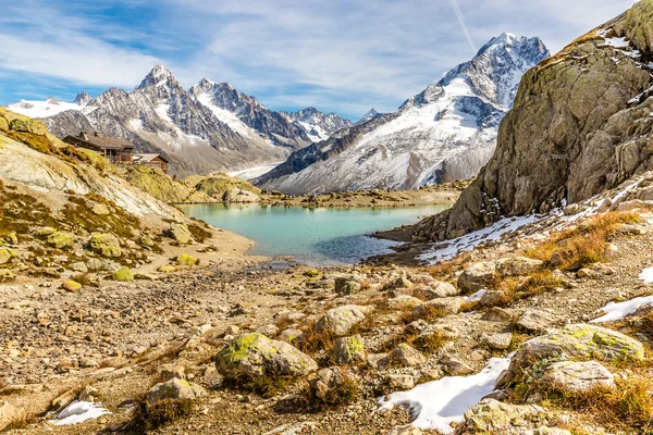 락 블랑, 그리고 산맥-프랑스 — 스톡 사진