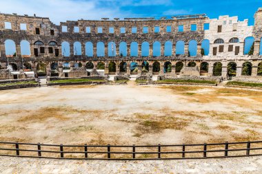 Roma amfi Pula Arena-Pula, Istria, Hırvatistan