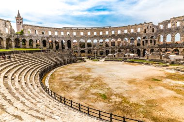 Roma amfi Pula Arena-Pula, Istria, Hırvatistan