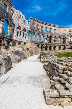 Roma amfi Pula Arena-Pula, Istria, Hırvatistan
