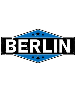 Berlin şehri t-shirt elementi grafiği t-shirt vektör çizimi tasarımı