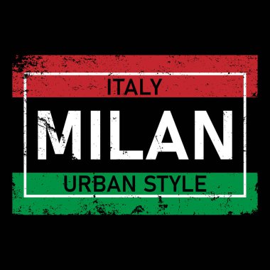 Milan Cool, tişört baskısı poster çizimi