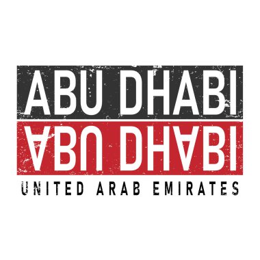 Abu Dabi illüstratör dosyası özellikle Arap Logoları ve BAE olayları için modern bir şekilde oluşturuldu