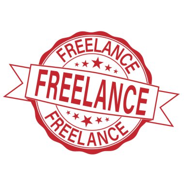 Kırmızı Freelance, beyazın üzerindeki kauçuk grunge damgasını sıktı