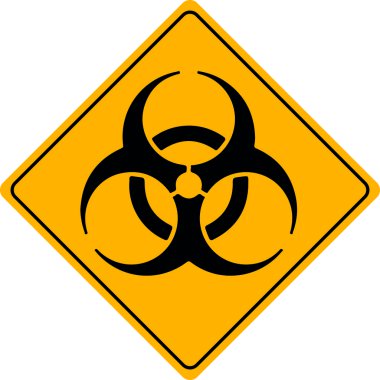 Traffic Sign Gas Toxic clipart